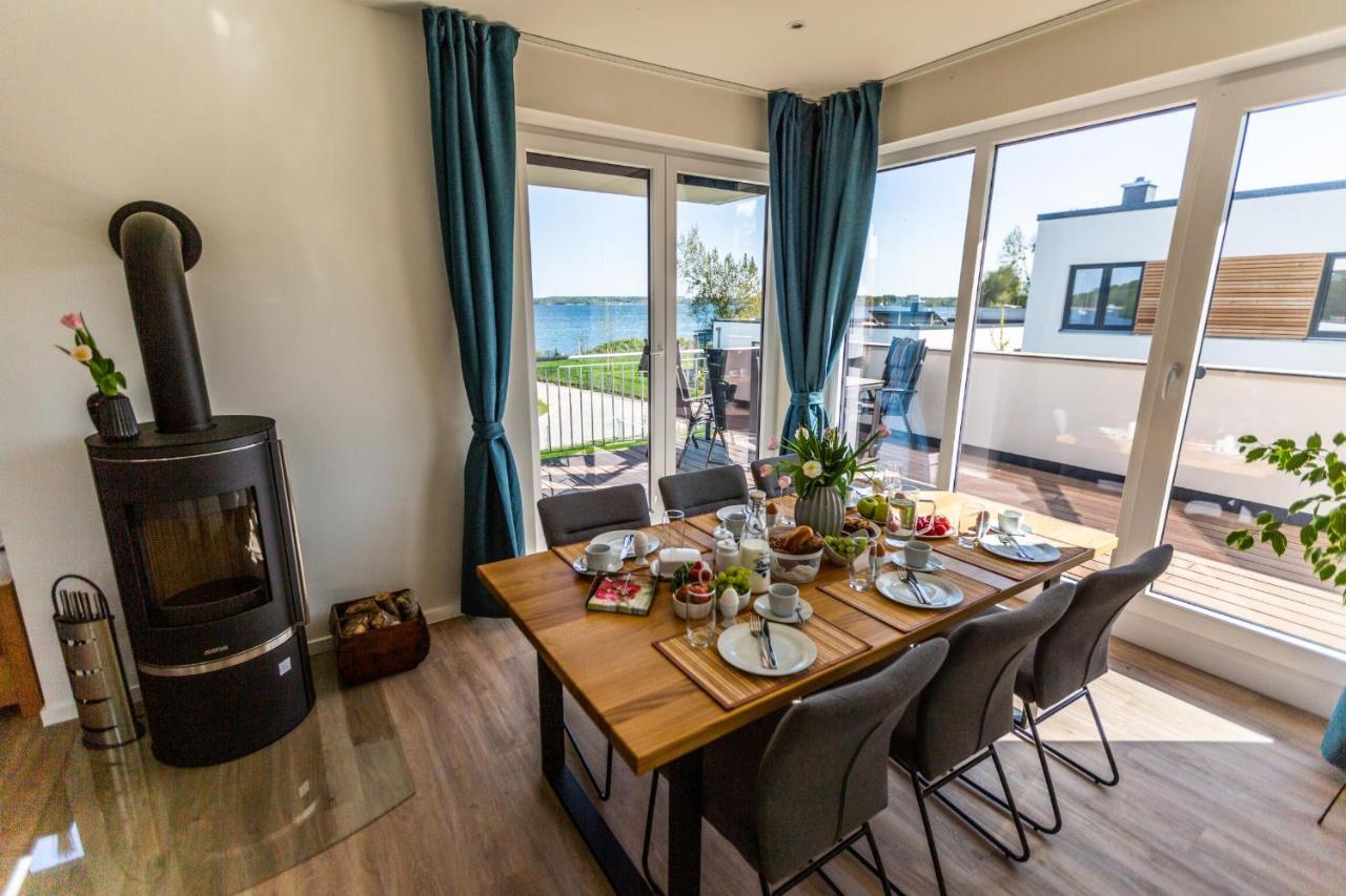 Hangar 19 Luxusapartment Mit Sauna, Kamin Und Seeblick H4W3 Schwerin  Buitenkant foto
