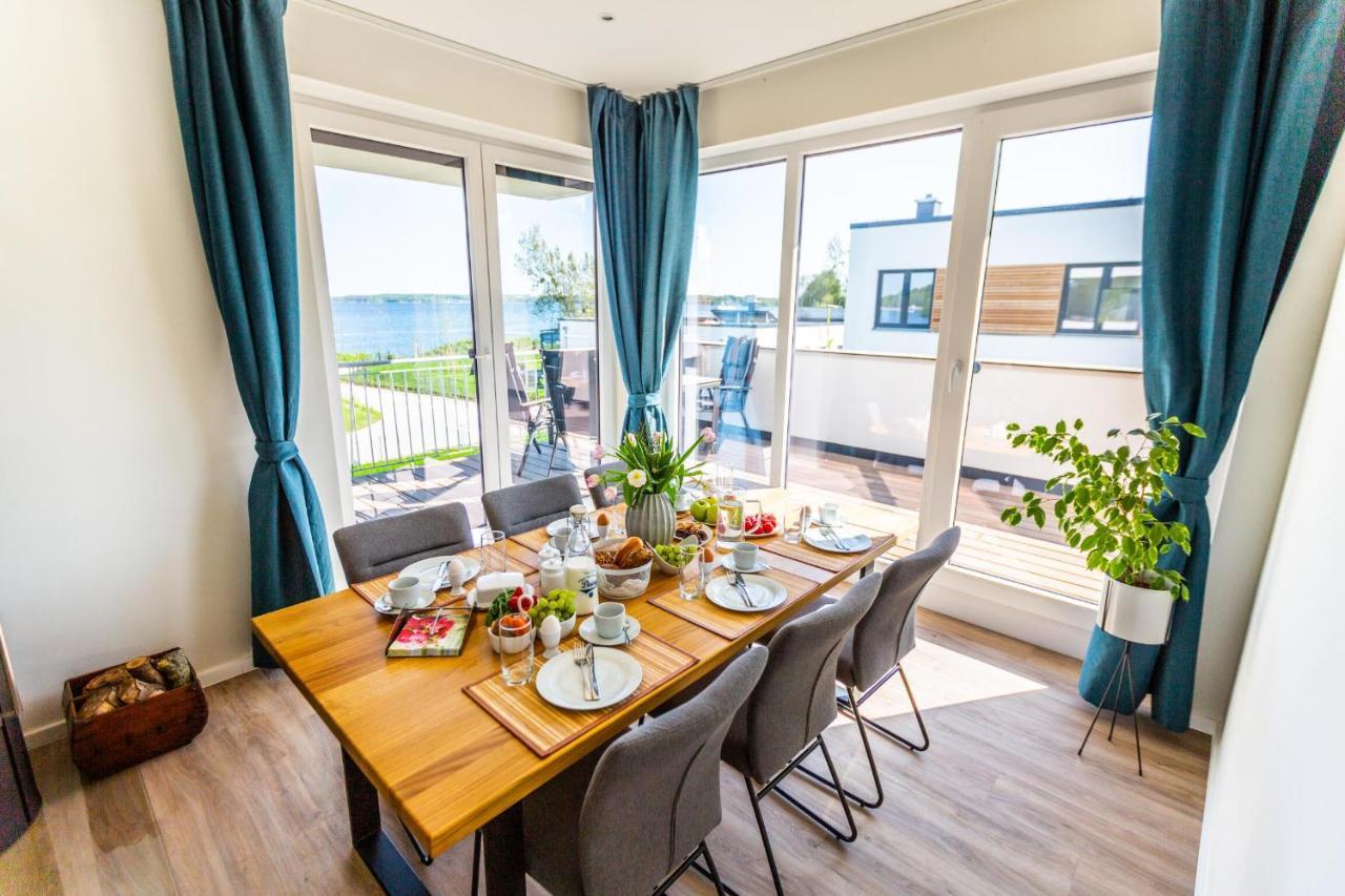 Hangar 19 Luxusapartment Mit Sauna, Kamin Und Seeblick H4W3 Schwerin  Buitenkant foto